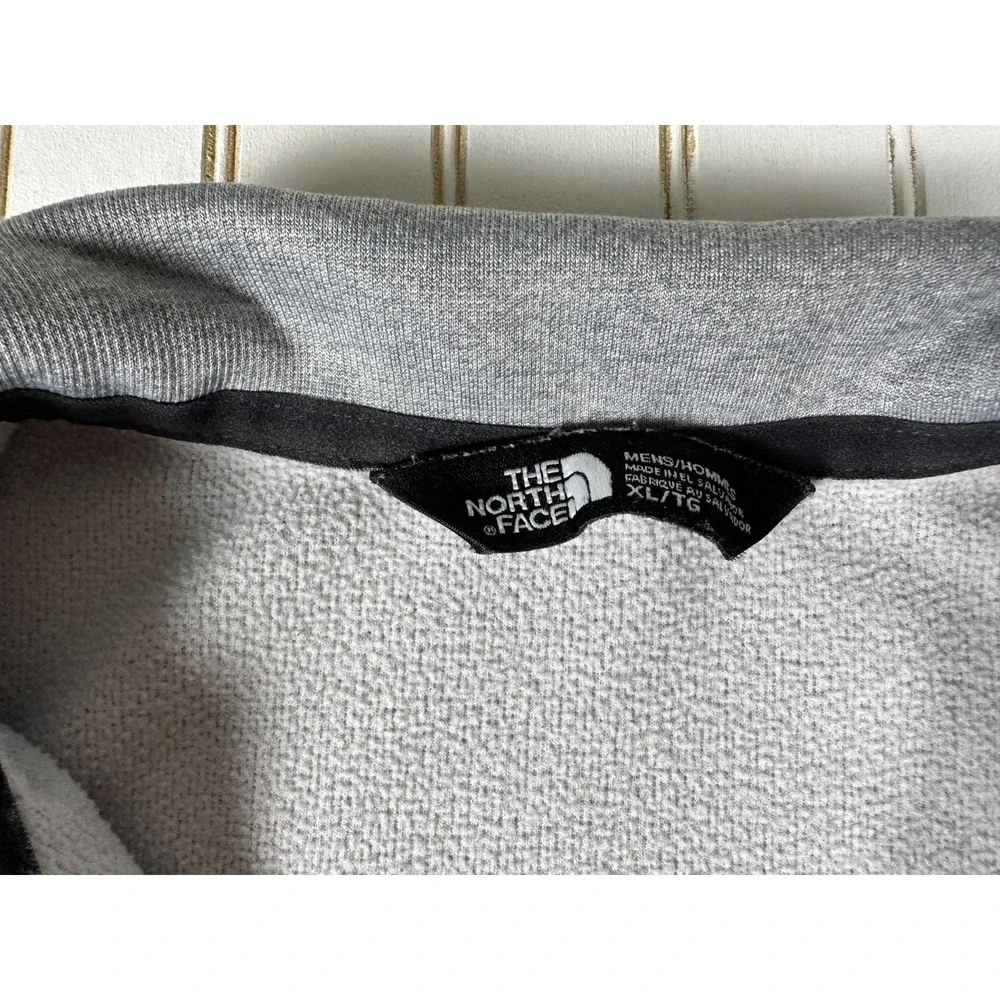 The North Face Hoodie Mens XL Gray Quarter Zip Performance Fleece Pullover